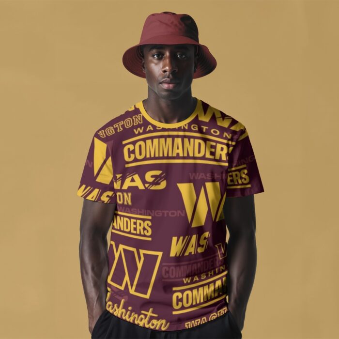 Washington Commanders  O-Neck T-Shirt - Image 1