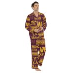 Washington Commanders  Men's Lapel Pajama Set - Image 3