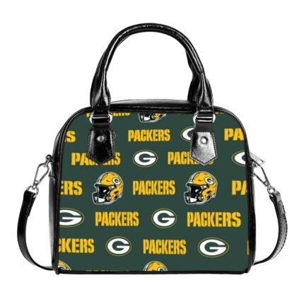 Green Bay Packers Handbag With Single Shoulder Strap