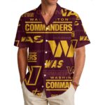 Washington Commanders  Men's Hawaiian Shirt|150GSM