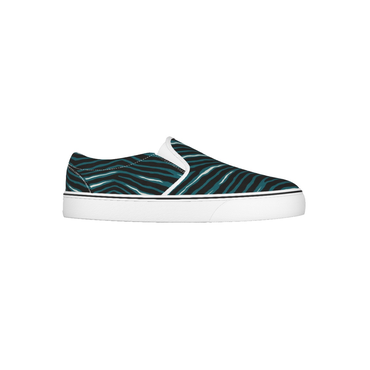 Philadelphia Eagles Zubaz Kid's Slip On Sneakers - Image 6