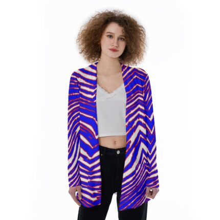Buffalo Bills Zubaz All-Over Print Women's Cover With Pocket