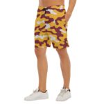 Washington Commanders camo Beach Shorts With Elastic Waist - Image 2