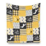 Pittsburgh Steelers Zubaz Single-Side Printing Flannel Blanket - Image 5