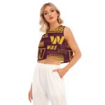 Washington Commanders Women's Sleeveless Cropped Top - Image 3