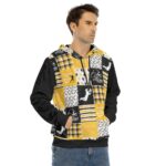 Pittsburgh Steelers All-Over Print Men's Pullover Hoodie | Velvet