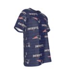 New England Patriots Zubaz All-Over Print Men's T-shirt | Birdseye