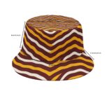 Washington Commanders zubaz  Bucket Hat - Image 3