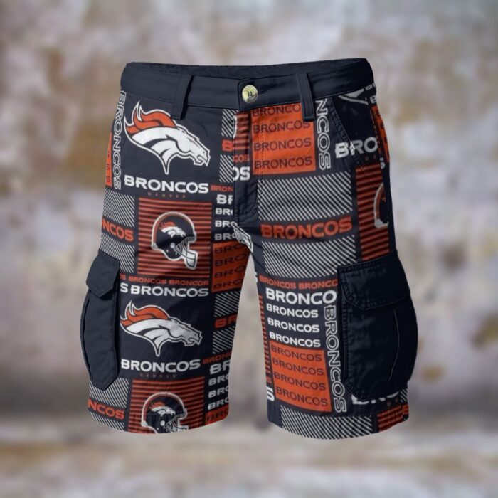 Denver Broncos Cargo Shorts - Image 1