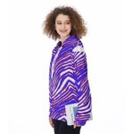 Buffalo Bills Zubaz All-Over Print Women's Pullover Hoodie - Image 3