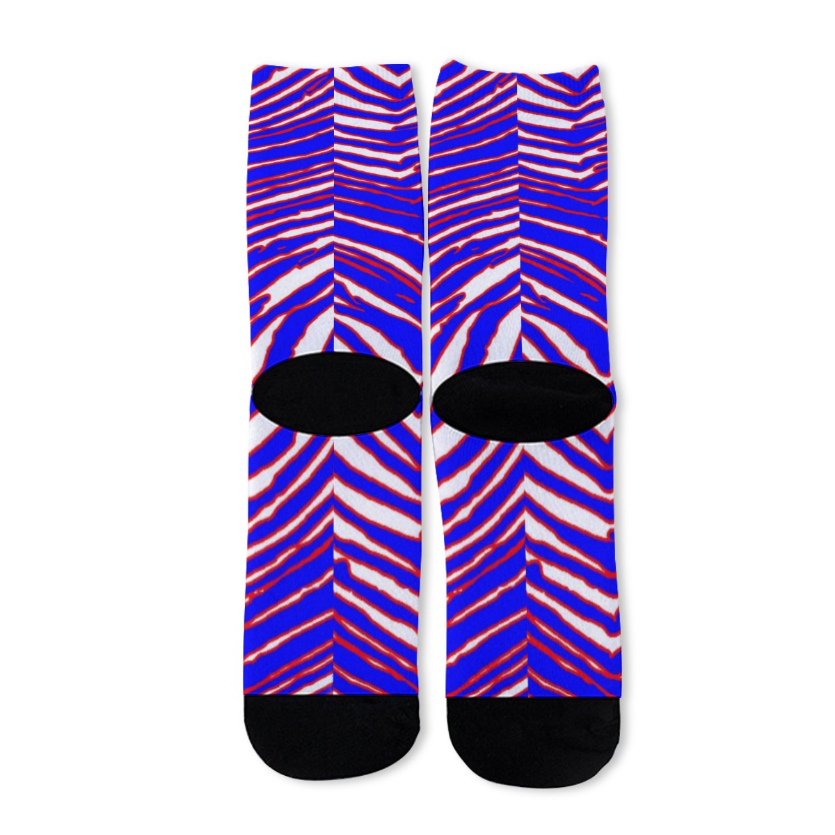 Buffalo Bills Zubaz All-Over Print Unisex Long Socks - Image 3