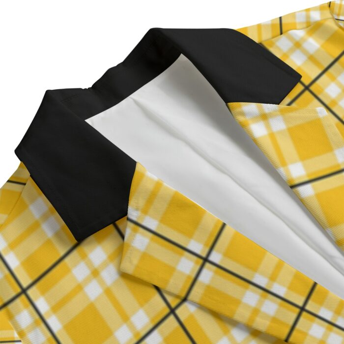 Pittsburgh Steelers All-Over Print Women's Leisure Blazer | 245GSM Cotton - Image 3