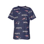 New England Patriots Zubaz All-Over Print Men's T-shirt | Birdseye - Image 3