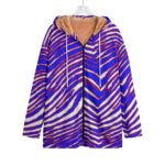 Buffalo Bills Zubaz All-Over Print Kid's Plush Windbreaker - Image 4