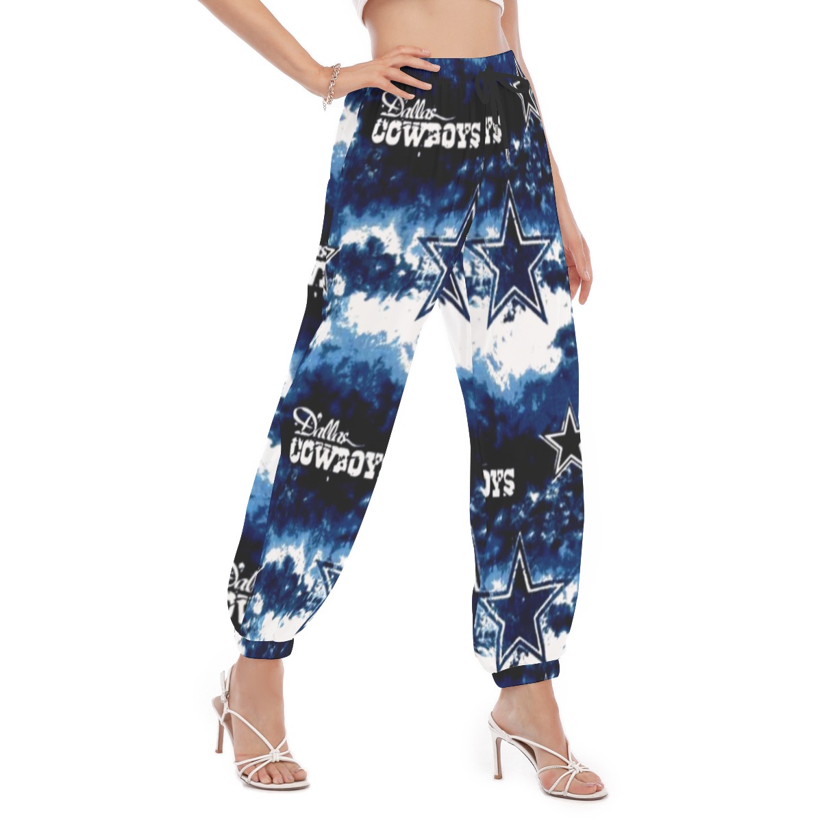 Dallas Cowboys Zubaz All-Over Print Women's Slim Bloomers - Image 4