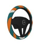 Miami Dolphins Zubaz All-over Print Steering Wheel Cover