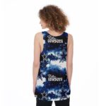 Dallas Cowboys Zubaz All-Over Print Women's Tank Top - Image 2