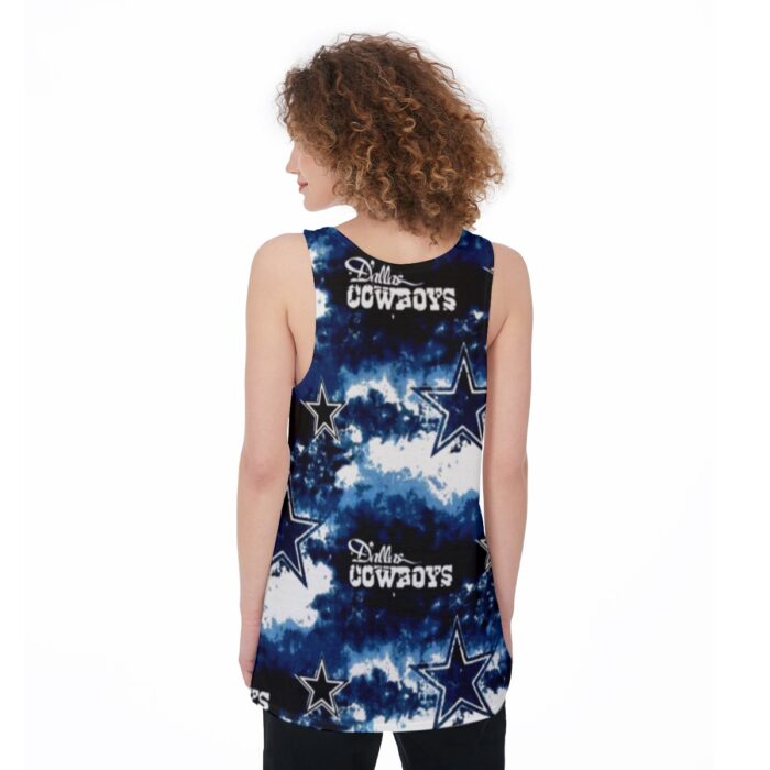 Dallas Cowboys Zubaz All-Over Print Women's Tank Top - Image 2