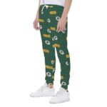 Green Bay Packers All-Over Print Men's Sweatpants - Image 2