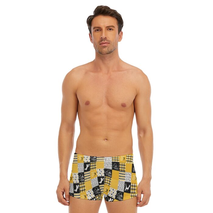 Pittsburgh Steelers All-Over Print Men's Short Boxer Briefs - Image 5