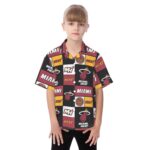 Miami Heat Kid's Hawaiian Vacation Shirt
