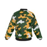 Green Bay Packers All-Over Print Men's Bomber Jacket With Sleeve Pocket - Image 4