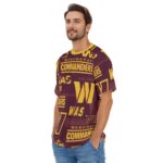 Washington Commanders  Men's O-neck Short Sleeve T-shirt