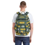 Green Bay Packers All-Over Print Multifunctional Backpack - Image 4