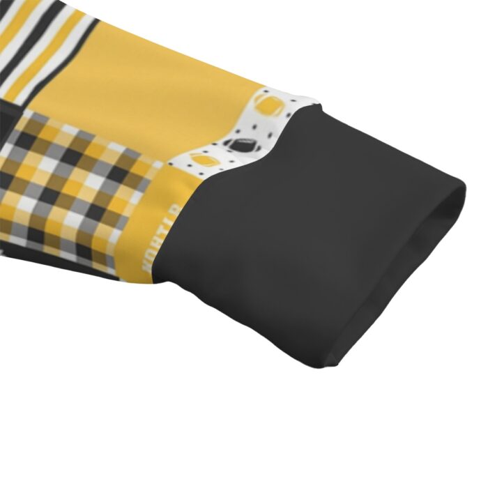 Pittsburgh Steelers Zubaz All-Over Print Unisex Mid-high Collar Drop Shoulder Sweatshirt - Image 3