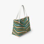 Miami Dolphins Zubaz Stylish PU Leather Tote Bag - Image 6