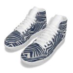 Dallas Cowboys Zubaz Women's Synthetic Leather Stitching Shoes - Image 4