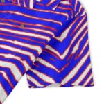 Buffalo Bills Zubaz All-Over Print Men's Casual Hawaiian Short Sleeve Shirt | 125GSM Cotton - Image 2