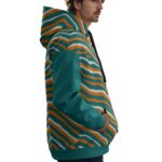 Miami Dolphins Zubaz All-Over Print Unisex Plus Fleece Pullover Hoodie - Image 2