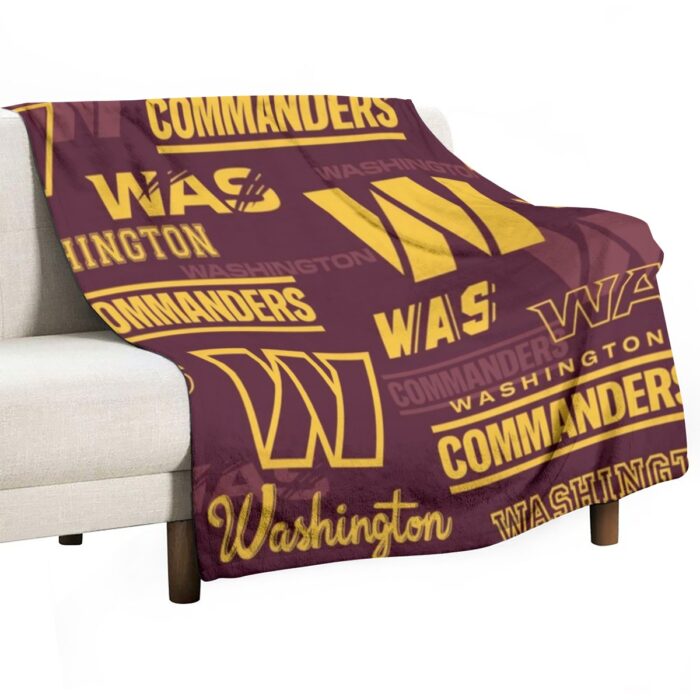 Washington Commanders Flannel Blanket - Image 5