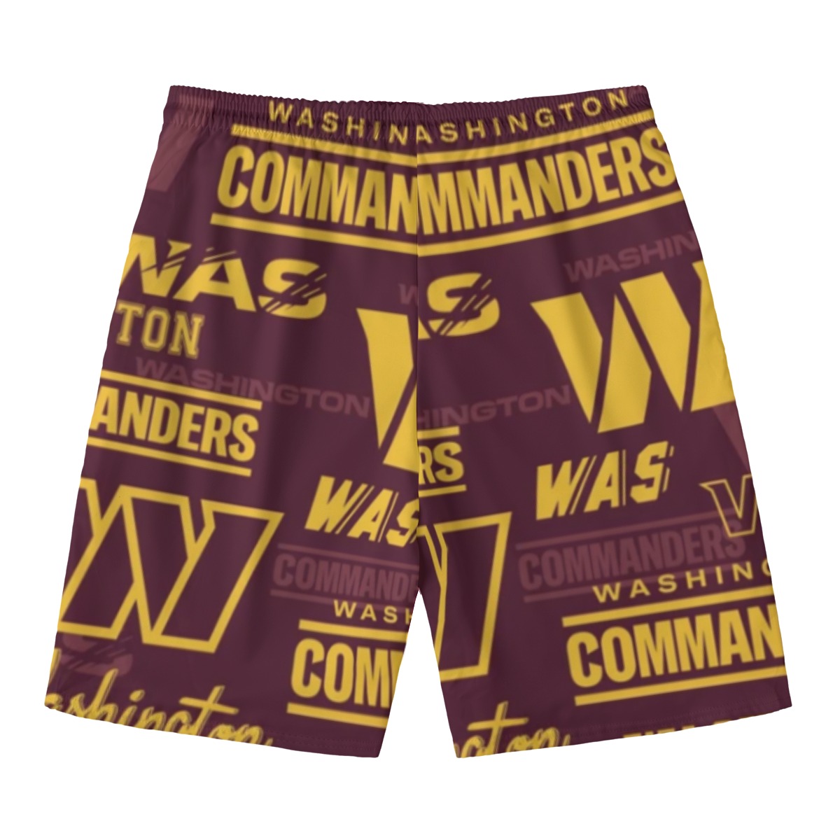 Washington Commanders Men‘s Beach Shorts With Lining - Image 2