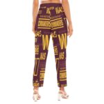 Washington Commanders Women's Loose Straight-leg Pants - Image 4