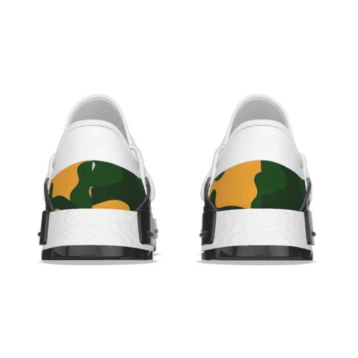 Green Bay Packers All-Over Print Men's Mesh Sneakers - Image 3