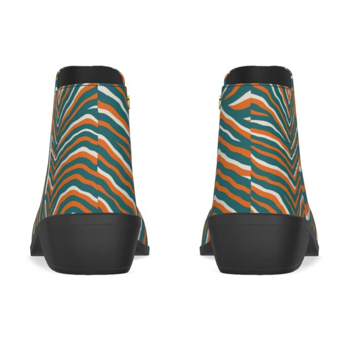 Miami Dolphins Zubaz Women's Fashion Boots - Image 1