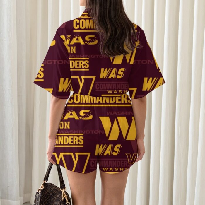 Washington Commanders Women's Shirt Suit|150GSM - Image 2