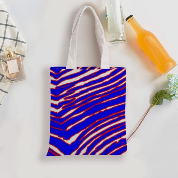 Buffalo Bills Zubaz Double-Sided Printed Canvas Bag - Image 1