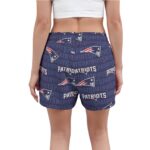 New England Patriots Zubaz All-Over Print Women's Shorts - Image 3