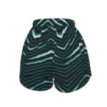 Philadelphia Eagles Zubaz All-Over Print Women's Sports Shorts - Image 2