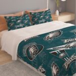 Philadelphia Eagles Zubaz Bedding Set | 125（gsm）