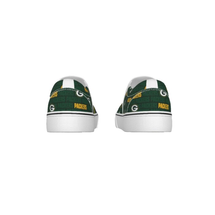 Green Bay Packers Men's Slip On Sneakers - Image 2