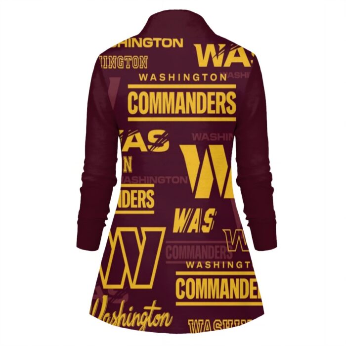 Washington Commanders Women's Draped Long Sleeve Top - Image 2