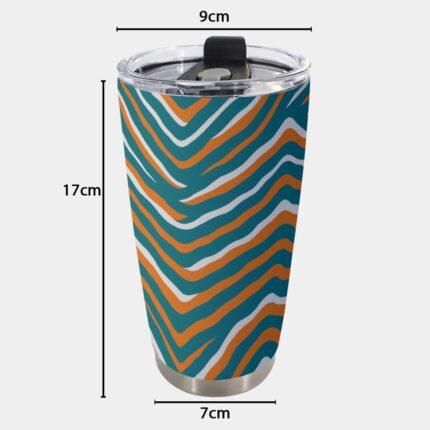 Miami Dolphins Zubaz Tumbler 20oz