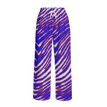 Buffalo Bills Zubaz All-Over Print Unisex Wide Leg Pants | Interlock