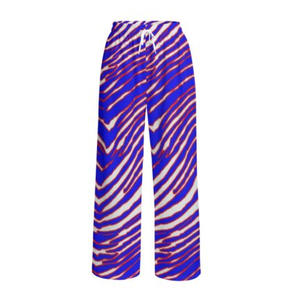 Buffalo Bills Zubaz All-Over Print Unisex Wide Leg Pants | Interlock
