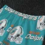 Miami Dolphins Zubaz All-Over Print Kid's Sleep Pajamas - Image 3