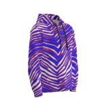 Buffalo Bills Zubaz All-Over Print Men's Half  Button Hoodie - Image 6